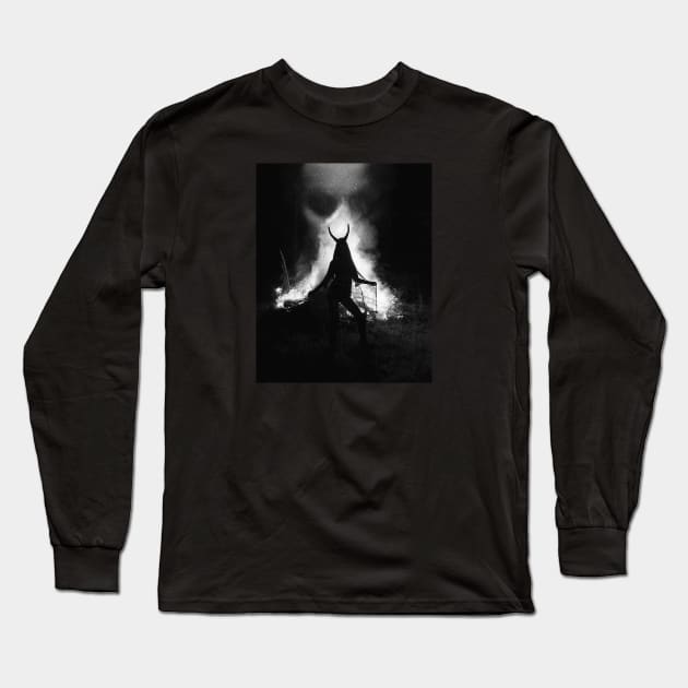 Dancing with the devil Long Sleeve T-Shirt by iamshettyyy